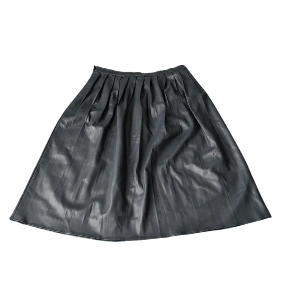 Misook Leather Maxi Skirt – Size Large, New with Tags